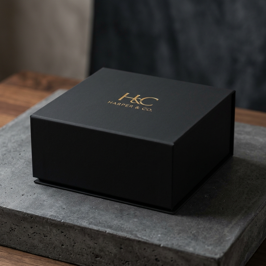 Rigid Box — Black Matte Lamination